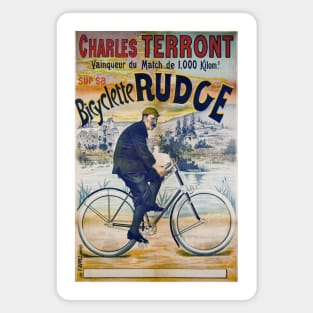 Affiche Bicyclette Rudge Magnet